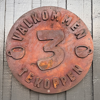 New number sign for the house